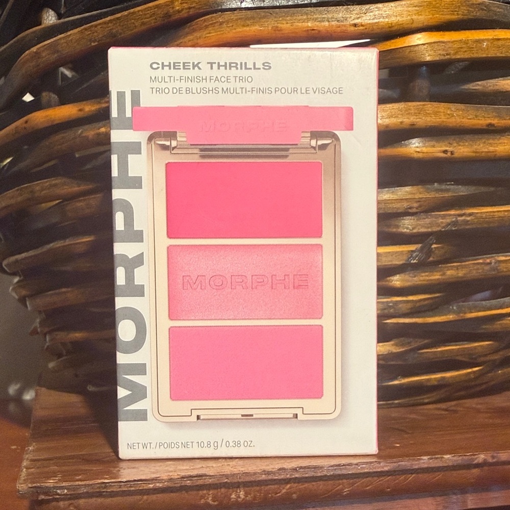 Morphe Cheek Thrills Face Trio - Bright Pink Shades